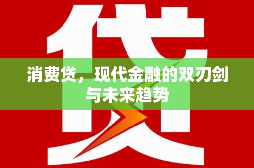 平和消费贷，现代金融的双刃剑与未来趋势
