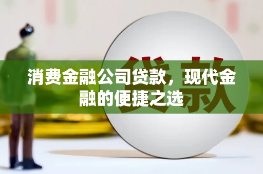平和消费金融公司贷款，现代金融的便捷之选